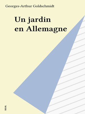 cover image of Un jardin en Allemagne